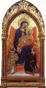 Gentile da Fabriano Madonna and child,with sts.lawrence and julian oil painting picture wholesale